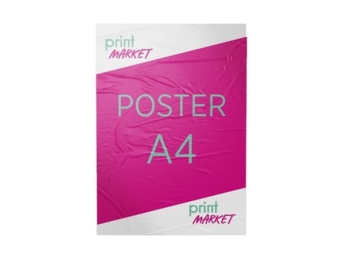A4 plakatid - 10tk