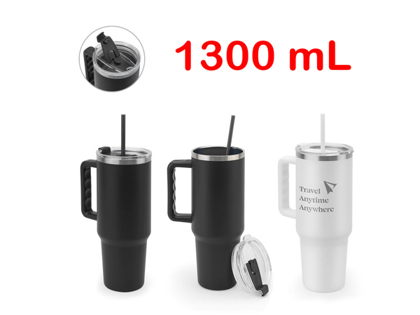 Suur roostevabast terasest termotops (91% taaskasutatud) 1300 ml