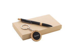 Specuset Pen And Keyring Set with custom printing