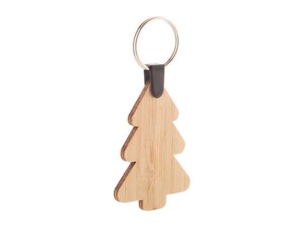 Fjerny Christmas Keyring, Christmas Tree with custom printing