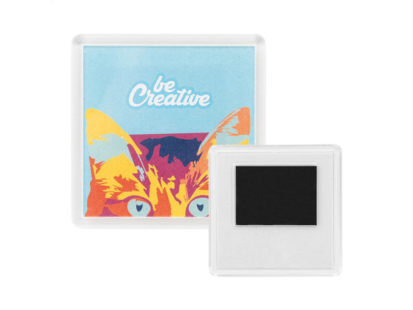 PrintMag Square Fridge Magnet with custom printing