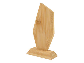 Troboo Ang Bamboo Trophy with custom printing