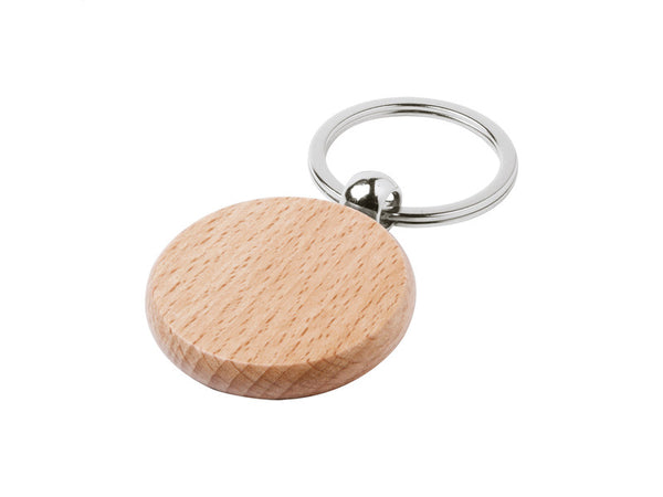 Wokke Keyring, Circle with custom printing