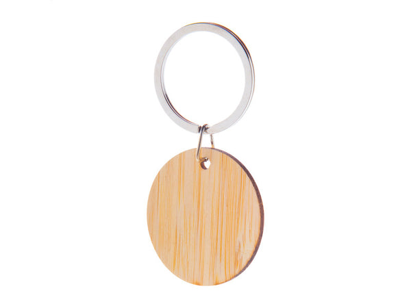 Bookey Keyring, Round with custom printing