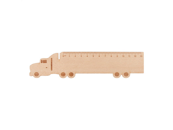 Looney Wooden Ruler with custom printing