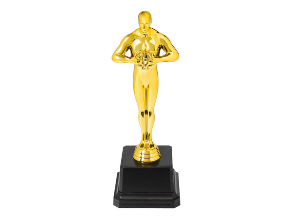 Excellence Award Trophy Figure with custom printing
