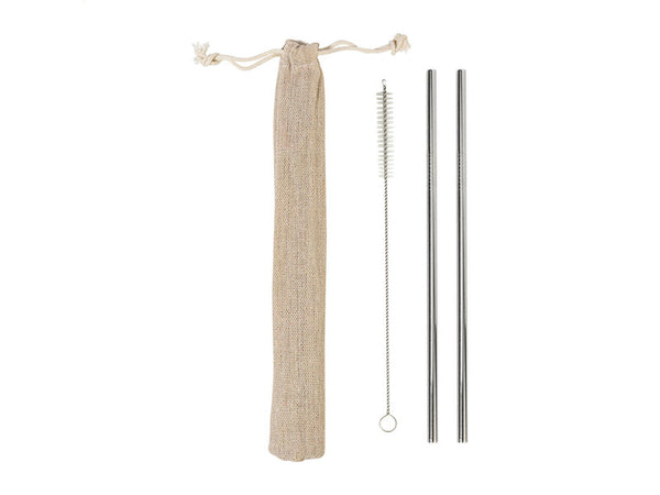 SteelSip Straw Set with custom printing