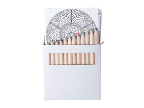 Condala Mandala Colouring Set with custom printing