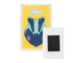 PrintMag Rect Fridge Magnet with custom printing