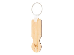BooCart Trolley Coin Keyring with custom printing