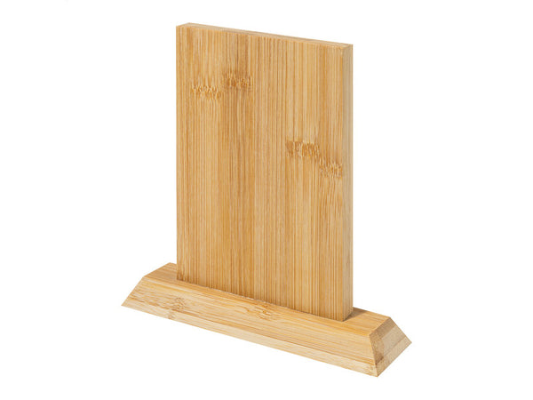 Troboo Rect Bamboo Trophy with custom printing