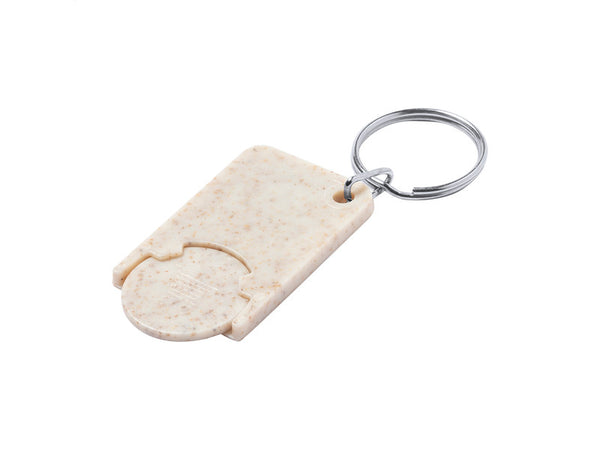 Prolex Trolley Coin Keyring with custom printing