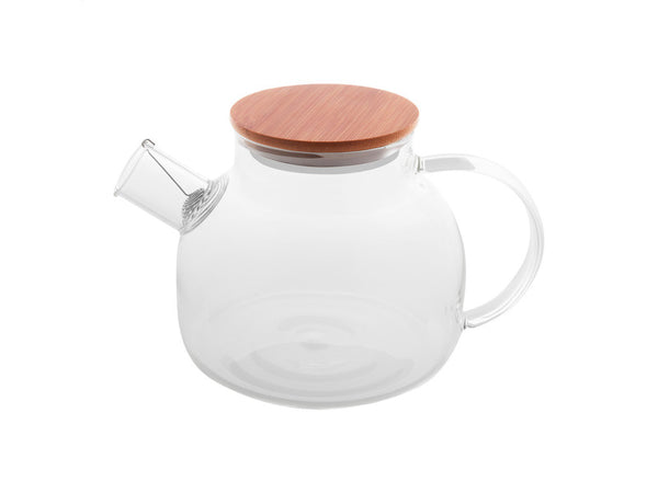Tendina Glass Teapot with custom printing