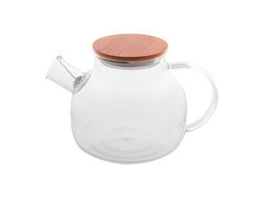 Tendina Glass Teapot with custom printing