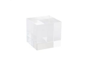 Tampa Glass Cube with custom printing