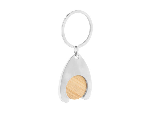 Zoinc Trolley Coin Keyring with custom printing