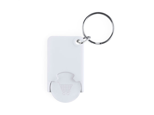 Trolex Trolley Coin Keyring with custom printing
