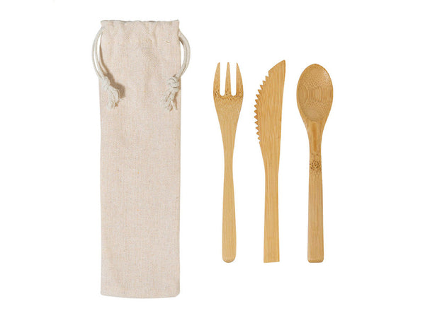 Bomino Cutlery Set with custom printing