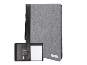 Smokey Zip A4 Document Folder with custom printing