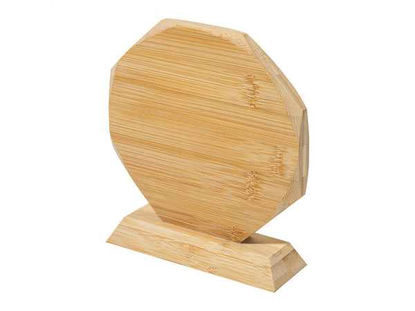 Troboo Oct Bamboo Trophy with custom printing