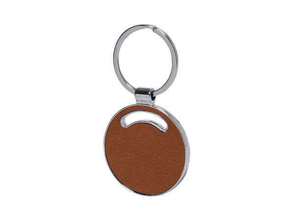 Behok Keyring, Circle with custom printing
