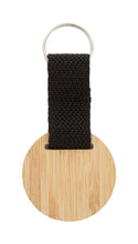 Stropp Bamboo Keyring, Round with custom printing - image 2