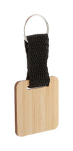 Stropp Bamboo Keyring, Round with custom printing - image 3
