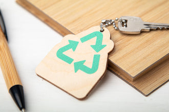 EcoRing Keyring, Garbage Truck with custom printing - image 10