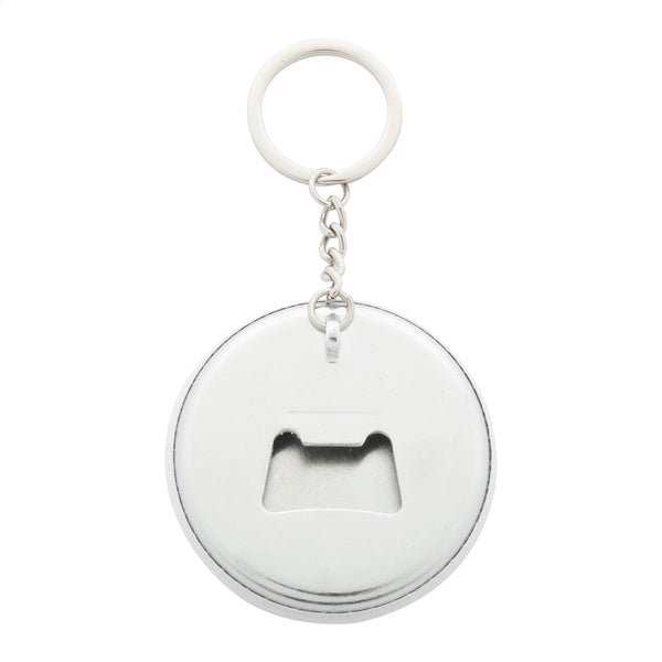 KeyBadge Bottle Pin Button Keyring with custom printing - image 2