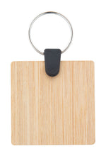 Bambry Bamboo Keyring, Round with custom printing - image 7