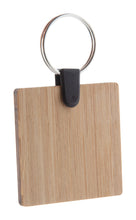 Bambry Bamboo Keyring, Round with custom printing - image 6