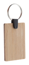 Bambry Bamboo Keyring, Round with custom printing - image 8