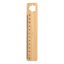 Rooler Bamboo Ruler, Clover with custom printing - image 2