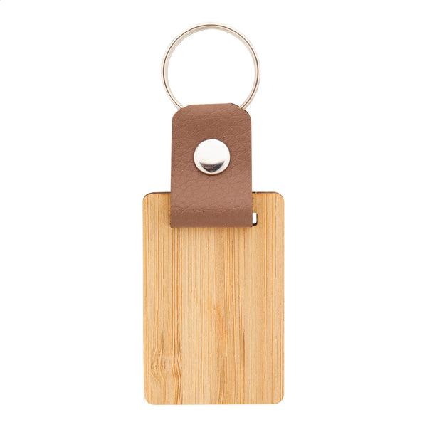 Blopp Keyring, Rectangle with custom printing - image 2