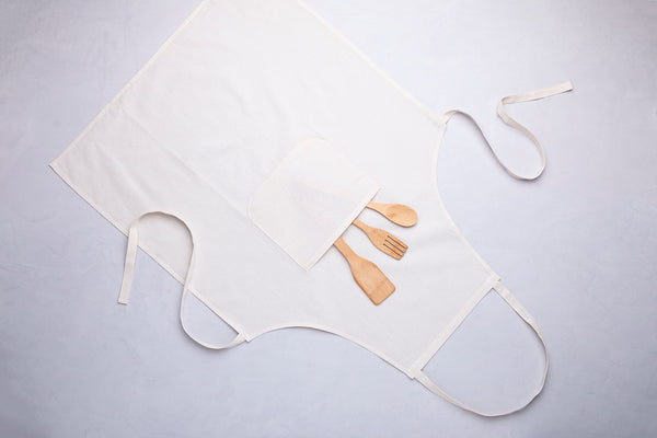 Crudo Cotton Apron with custom printing - image 2