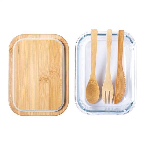 Cuttata Glass Lunch Box with custom printing - image 2