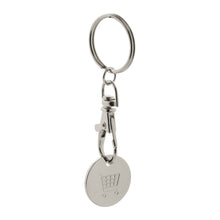 Eurocoin Trolley Coin Keyring with custom printing - image 2