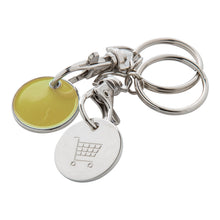 Eurocoin Trolley Coin Keyring with custom printing - image 6