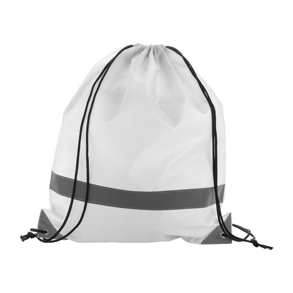 Vidraw Reflective Drawstring Bag with custom printing - image 2