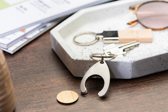 Zoinc Trolley Coin Keyring with custom printing - image 5
