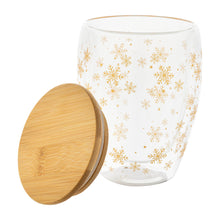 Bostro Christmas Glass Thermo Cup with custom printing - image 2