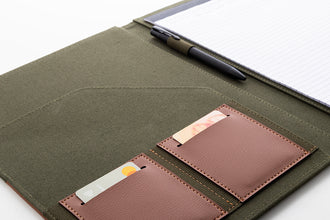 Capudo A4 Recycled Canvas Document Folder with custom printing - image 16