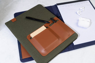 Capudo A4 Recycled Canvas Document Folder with custom printing - image 17
