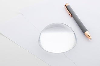 Hemisphere Paperweight with custom printing - image 5