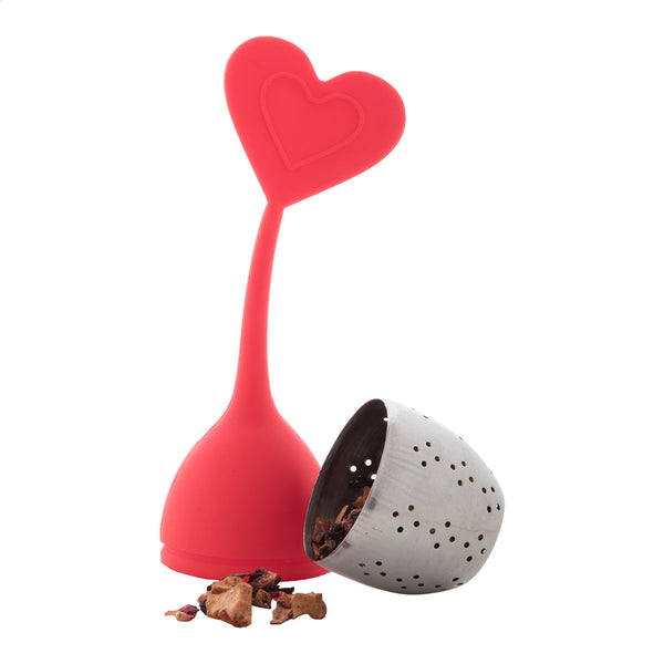 Jasmin Tea Infuser, Heart with custom printing - image 2