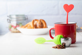 Jasmin Tea Infuser, Heart with custom printing - image 3