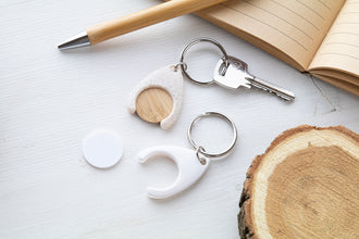 Boinc Bamboo Trolley Coin with custom printing - image 3
