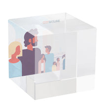 Tampa Glass Cube with custom printing - image 5