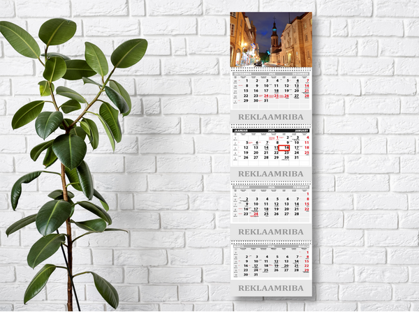 Wall calendar Quattro