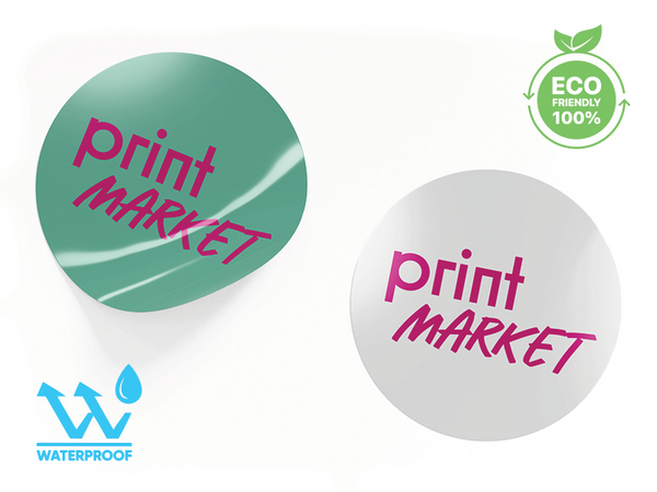 ECO small round stickers